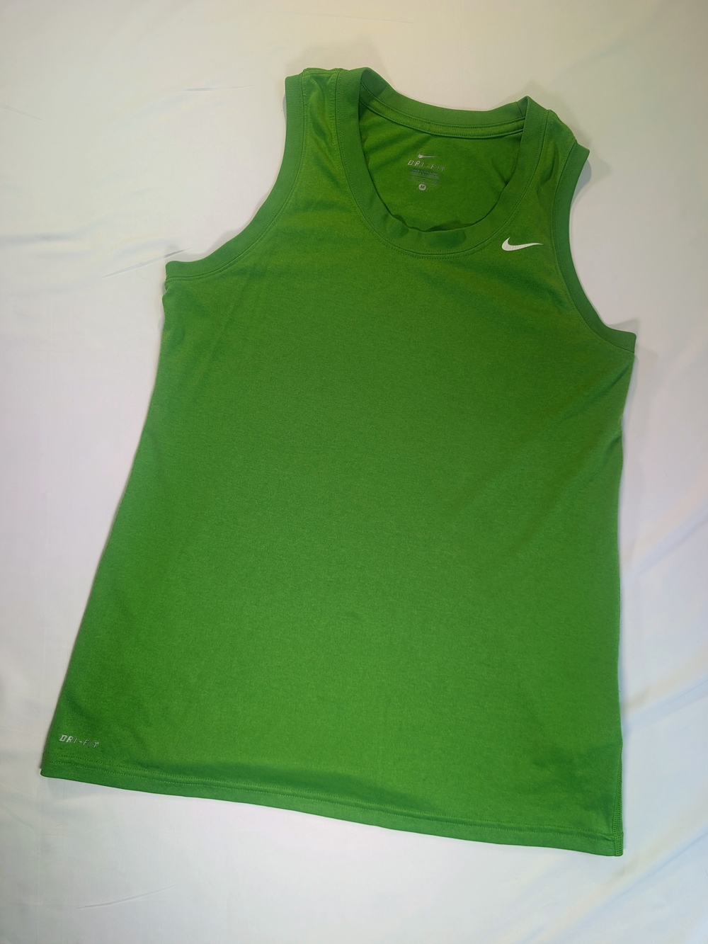 Nike Lime Green Dri-FIT Tank Top